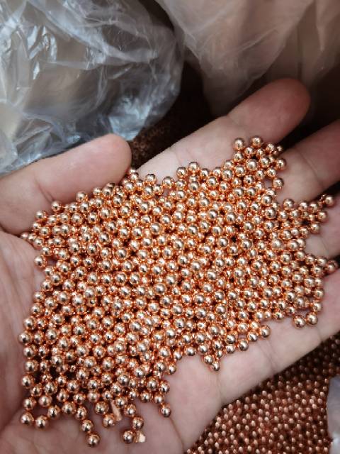 MUTIARA TINDIK 4 MM KUALITAS AA PER 50 GRAM