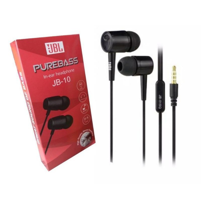 Handfree SK-JB10 Universal Earphone Wired SuperBass Stereo