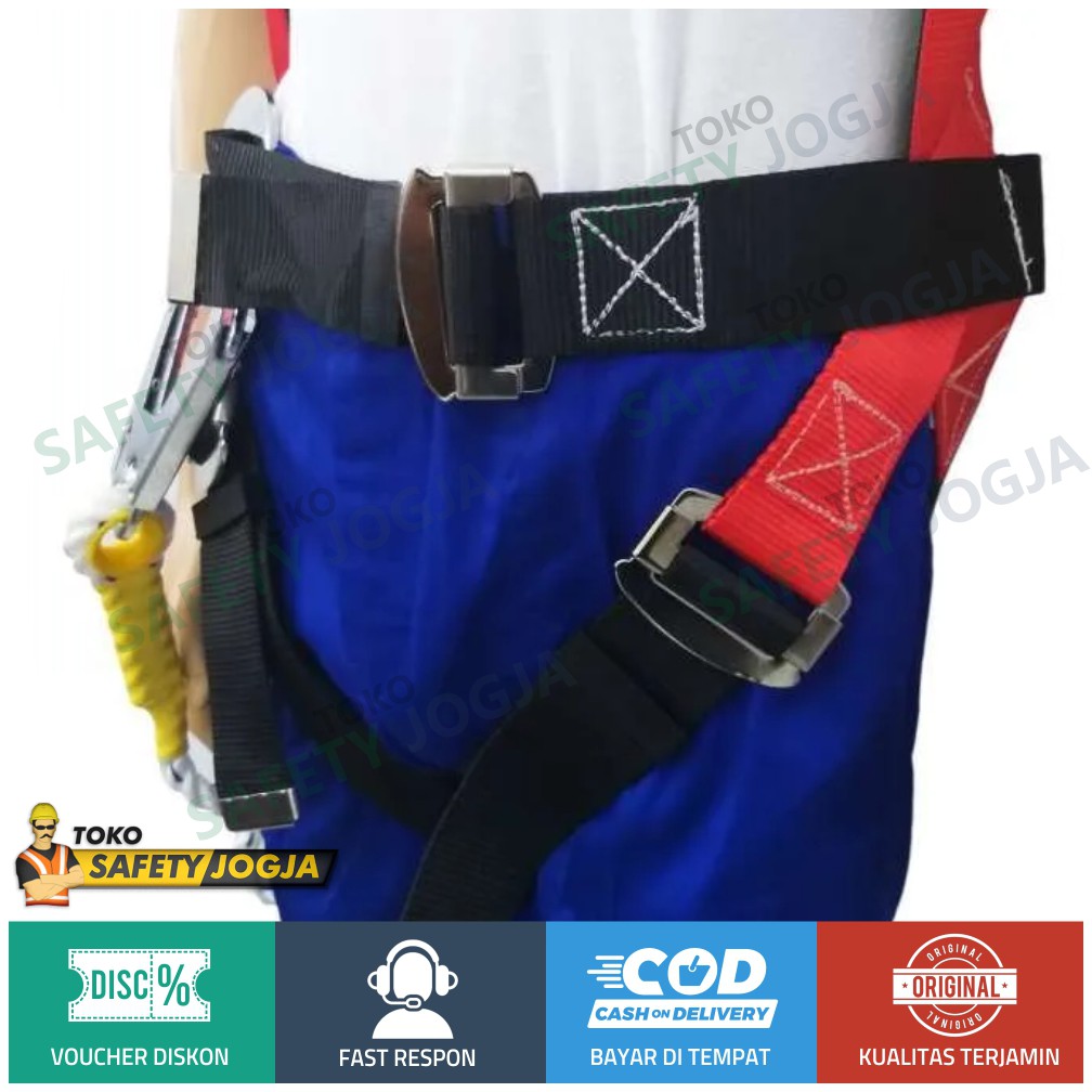 Sabuk Pengaman Panjat Tebing / Body Harness / Belt Safety Legion Single Hook