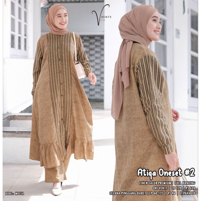 atiqa one set ori by vente daily solo