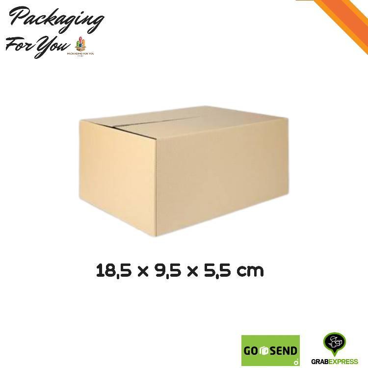 

Kardus Standar (18,5 x 9,5 x 5,5) Packaging Dus Box