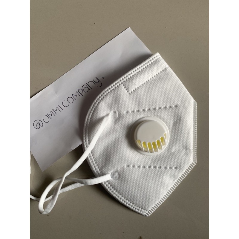 KN95 Respirator masker katup respirator KN95 kualitas import steril