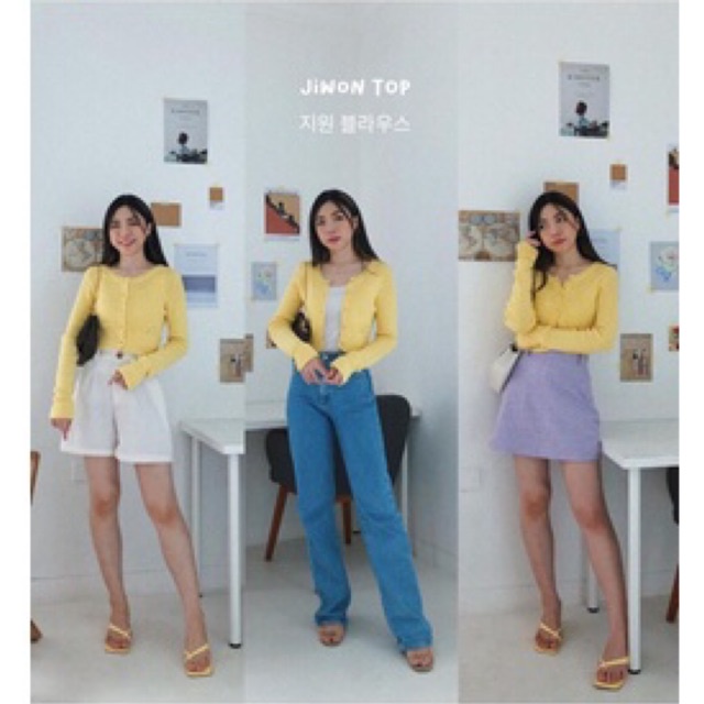 preloved oudre jiwon top