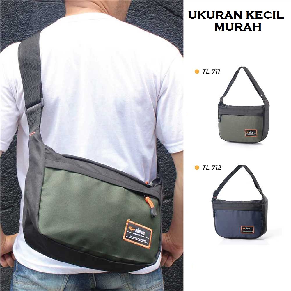 Tas Selempang Sling Bag Besar Tas Messenger Sekolah Selempang Pria