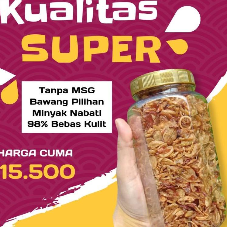 

Promo besar--Bawang Goreng Brebes Super