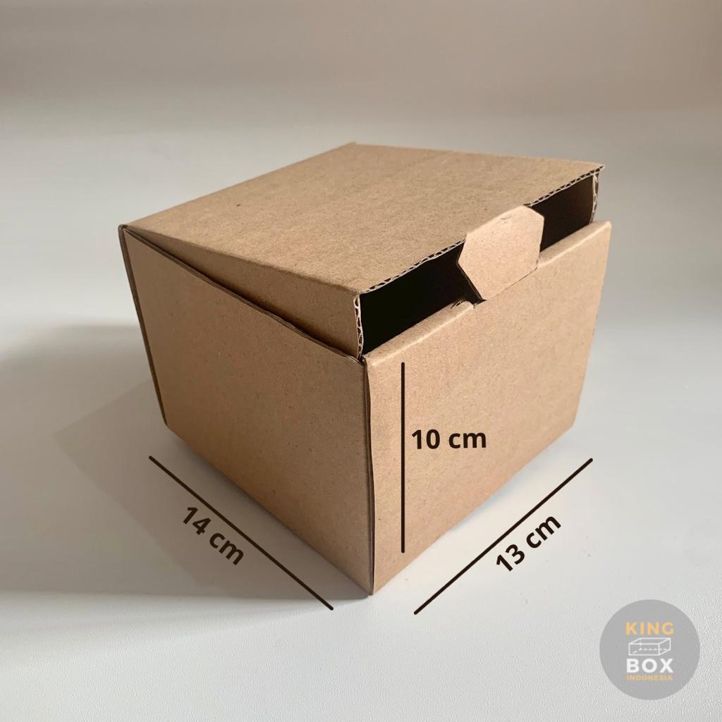 

Kardus Karton Packaging Box 13 x 14 x 10 cm - Die Cut
