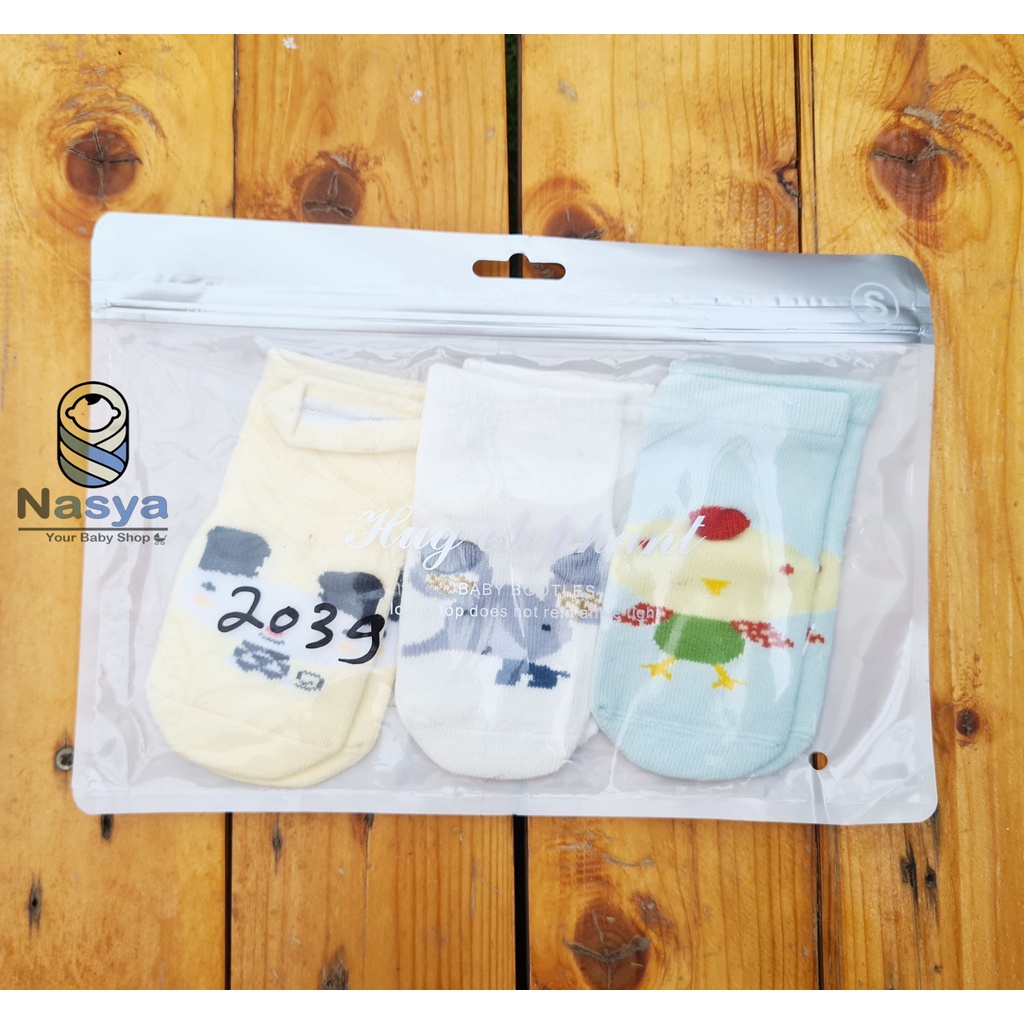 [C-014] Kaos Kaki Bayi KIDS Telapak/ Kaos kaki bayi Lucu (isi 3 pasang)