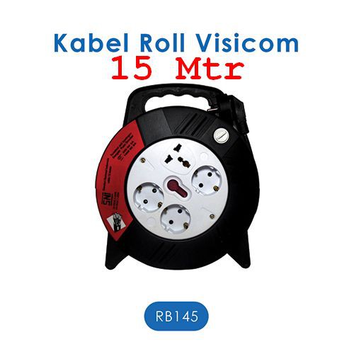 Stop kontak / kabel roll 15 meter visicom