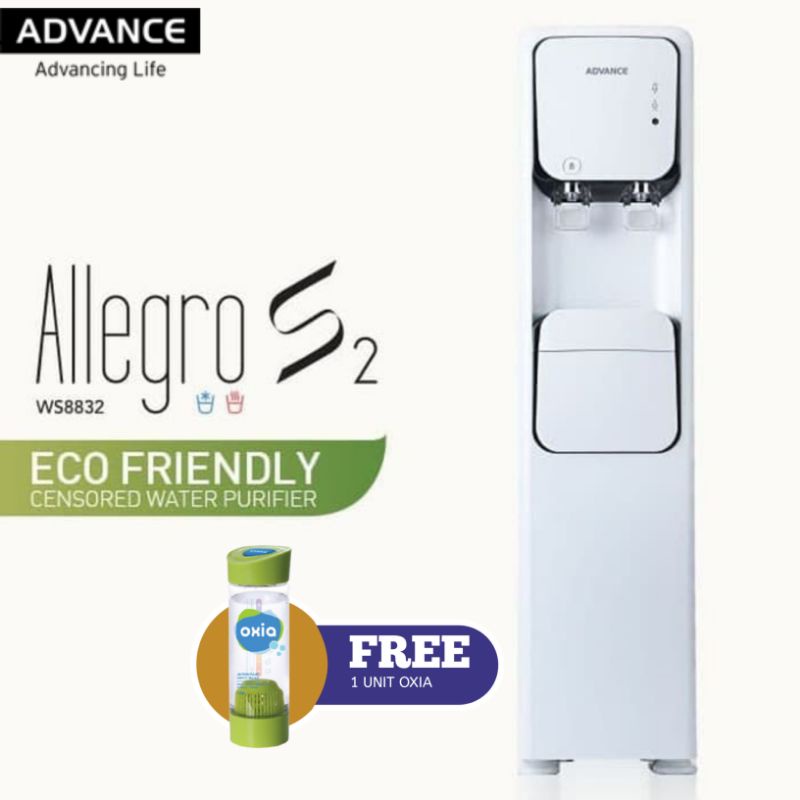 DISPENSER PENYARING AIR / WATER PURIFIER ALLEGRO S2 ADVANCE