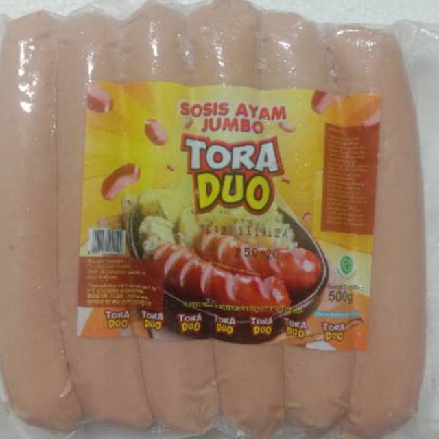 

TORA DUO SOSIS BAKAR AYAM ISI 6 500GR