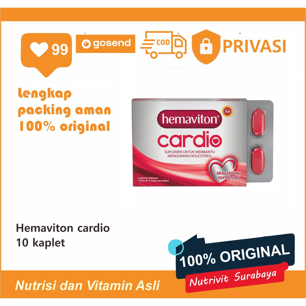 HEMAVITON CARDIO 10/30 KAPSUL