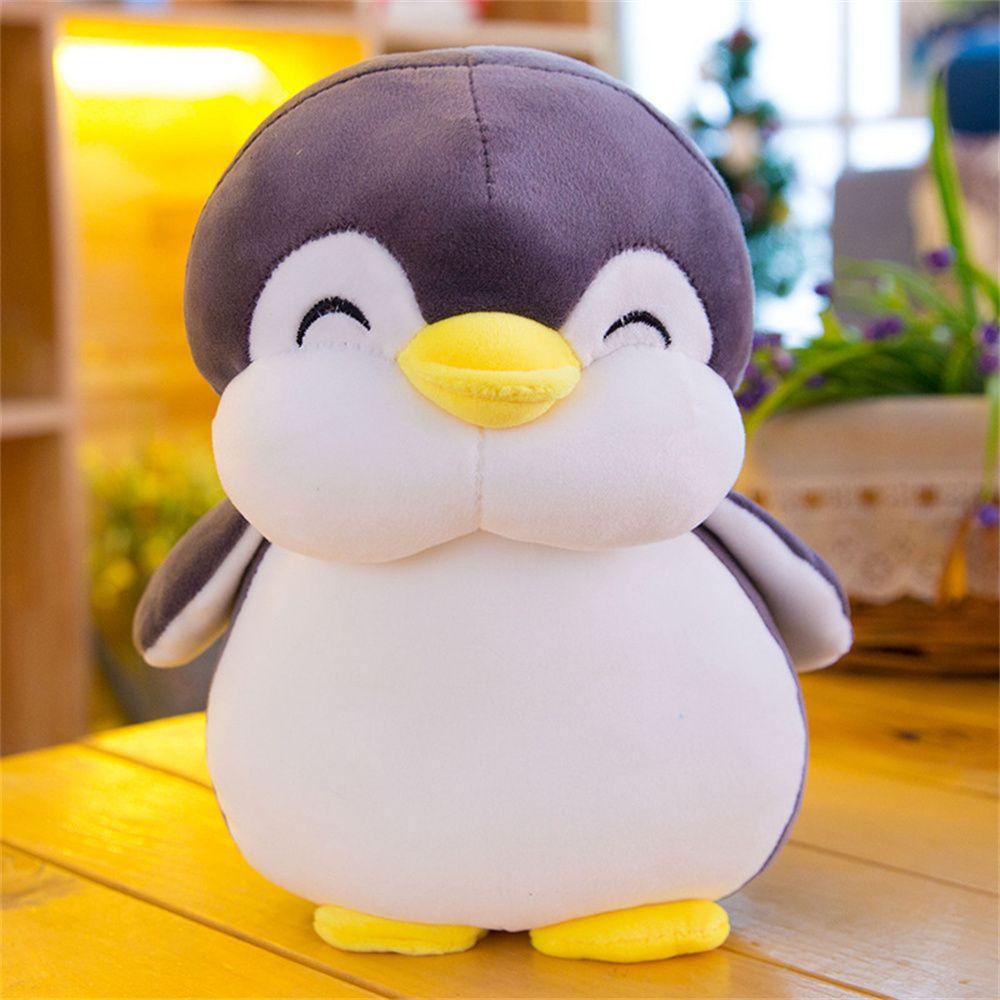 Needway  Mainan Boneka Penguin Bahan Plush Untuk Hadiah Ulang Tahun Anak