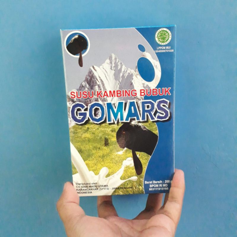 

Susu Etawa Gomars Bubuk