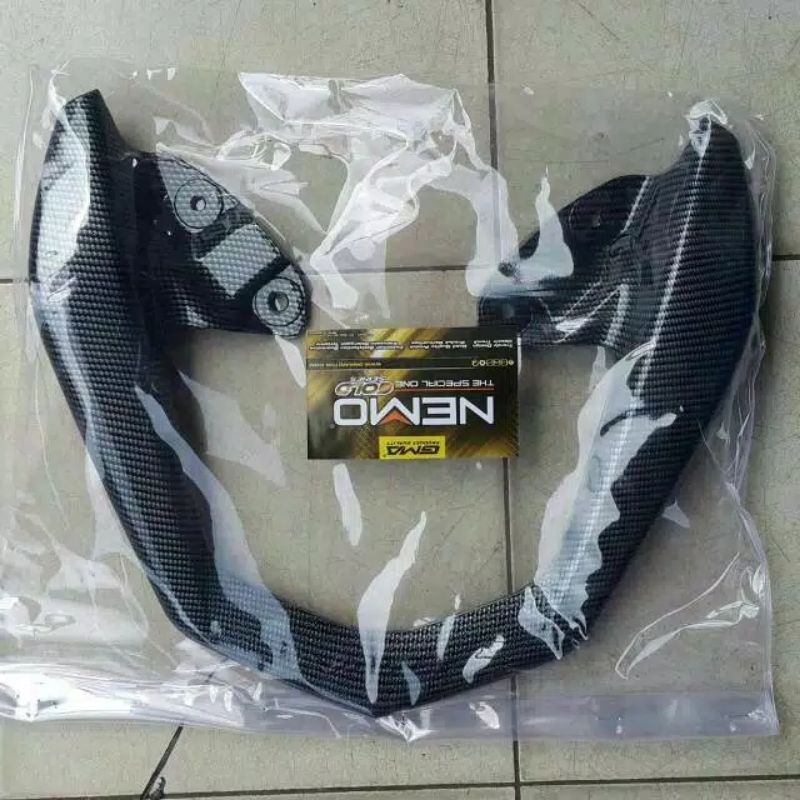 New Behel Nmax Cover Behel Belakang Nmax 2014-2019 Karbon Merk Nemo Original