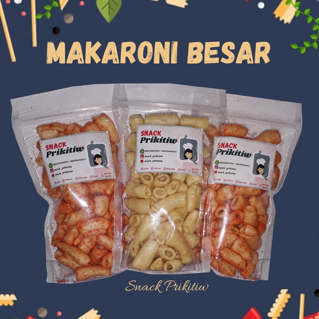 

MAKARONI GORENG PEDAS (BESAR) RENYAH & KRIUK BERBUMBU