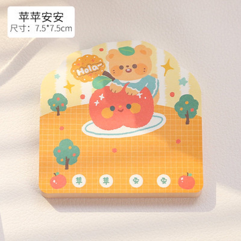 Sticky Notesmemopost It Motif Kartun Kawaii Multi Warna Untuk Perlengkapan Sekolahkantor