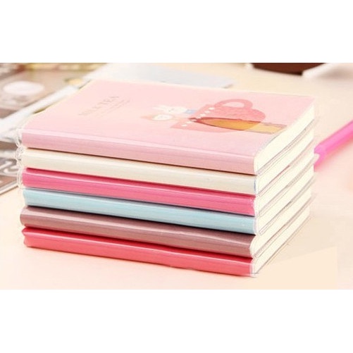 

[RESTOCK] Notebook mini milk tea/ Buku tulis mini bergaris - Kuning