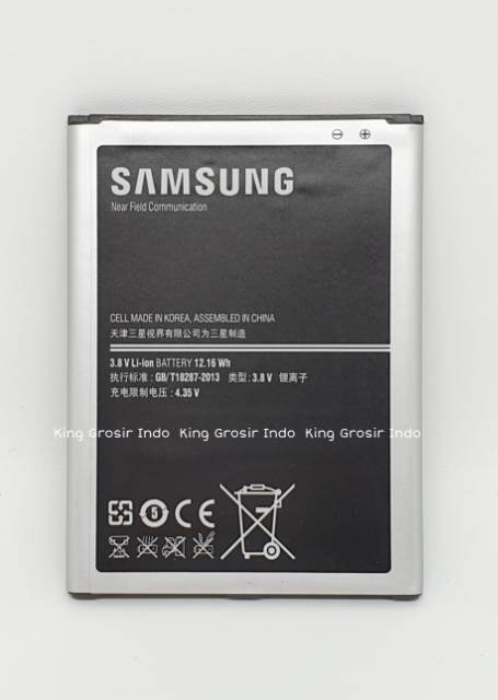 dc88 - Baterai Samsung Mega 6.3 I9200 I9205 Original 100% Battery Batre Mega 6,3