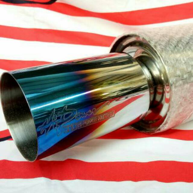 Knalpot Racing Mobil HKS Silent/Hi Power Panjang/Pendek