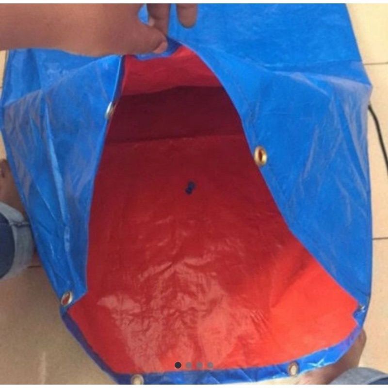 karung kurir terpal 80cm x100cm anti air buat paket a3