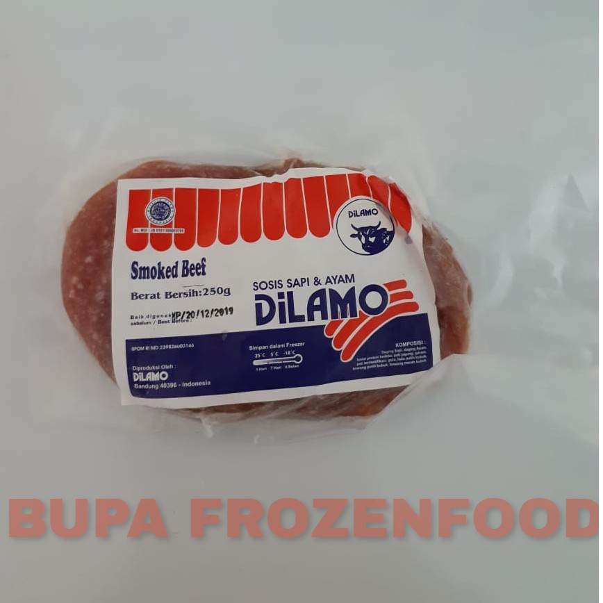 

DILAMO SMOKED BEEF 250 GRAM - BUPA FROZENFOOD