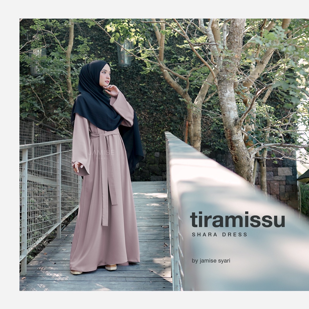 Abaya Gamis Shara Dress Syari Terbaru by Jamise Syari Official