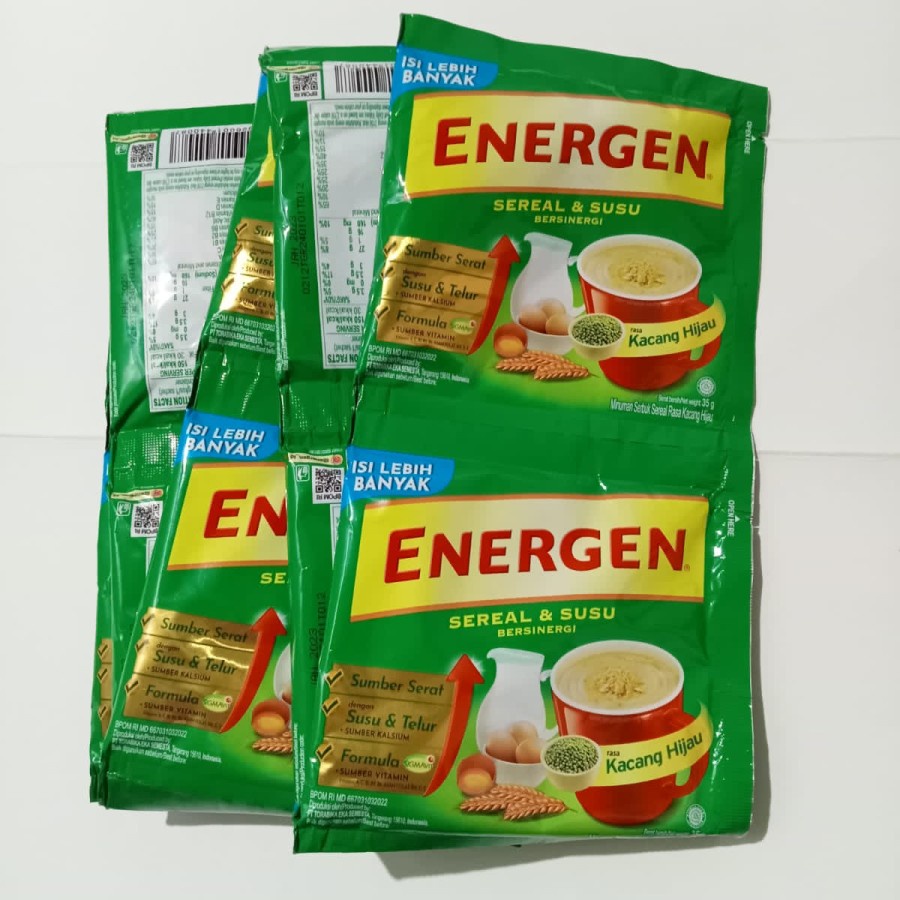 Energen Susu Sereal Aneka Rasa 10 Sachet @35gr