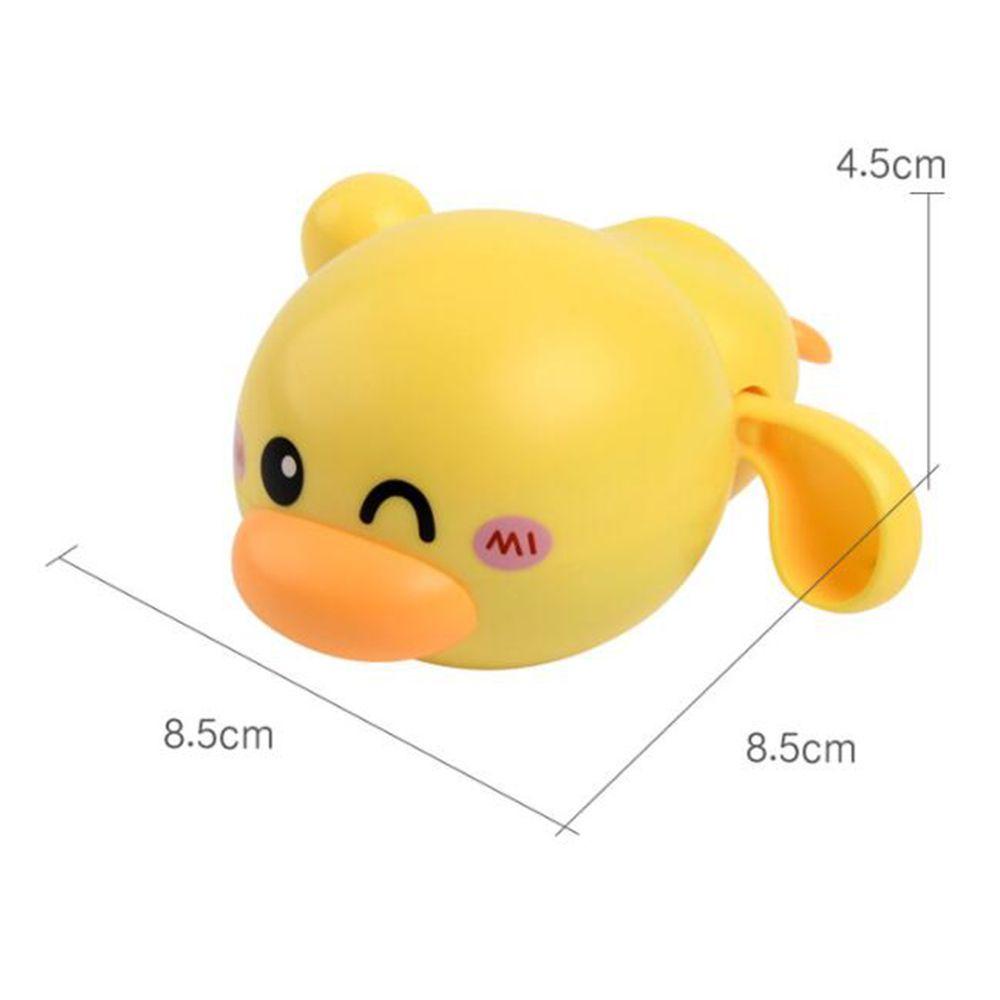 TOP Mainan Mandi Bayi Hewan Air Di Rantai Wind Up Duck Swimming Toy