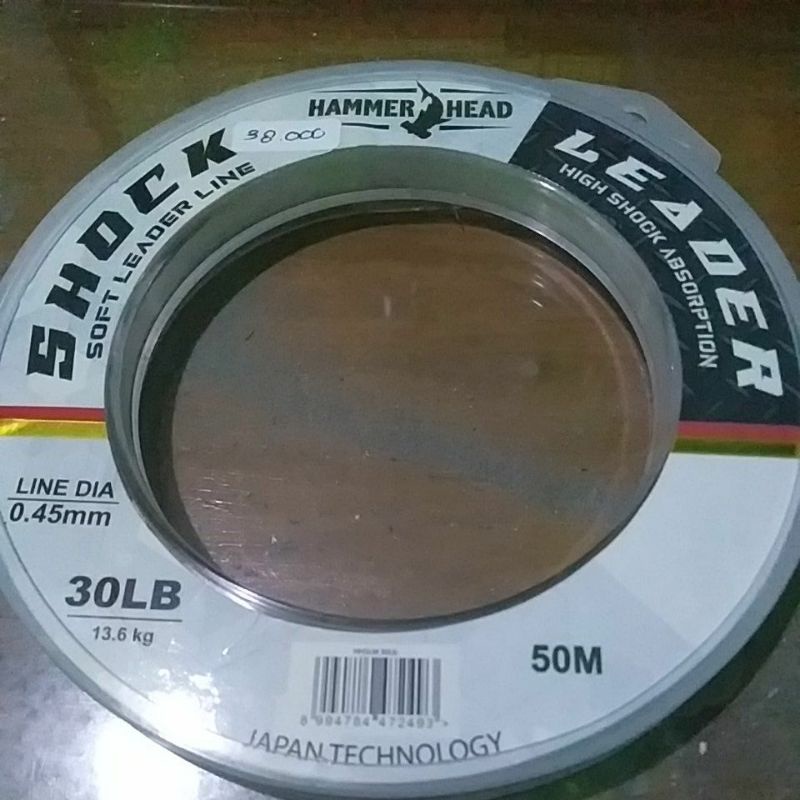 senar shock leader hammer head 30lb