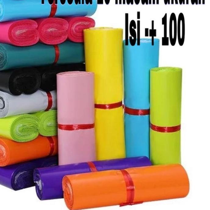 

✮ PLASTIK PACKINGAN PACK POLYMAILER SHOP ukuran 20x30 ISI ±100 LEMBAR TEBAL ONLINE 20 x 30 ✽