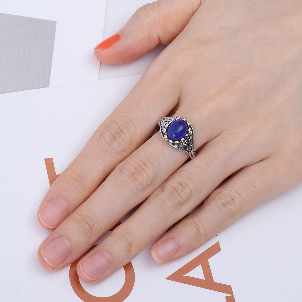 Preva Mood Ring Hadiah Kreatif Perhiasan Fashion Baru Kontrol Suhu