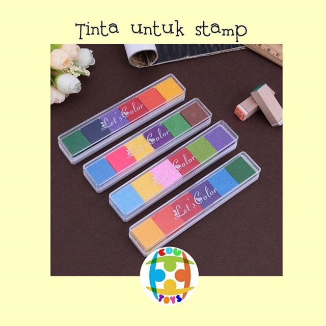 

Tinta untuk stamp / finger paint ink stamp
