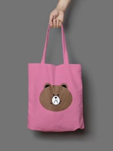 RAMADAN SALE - TOTEBAG BROWNCHIP - TOTEBAG RESLETING