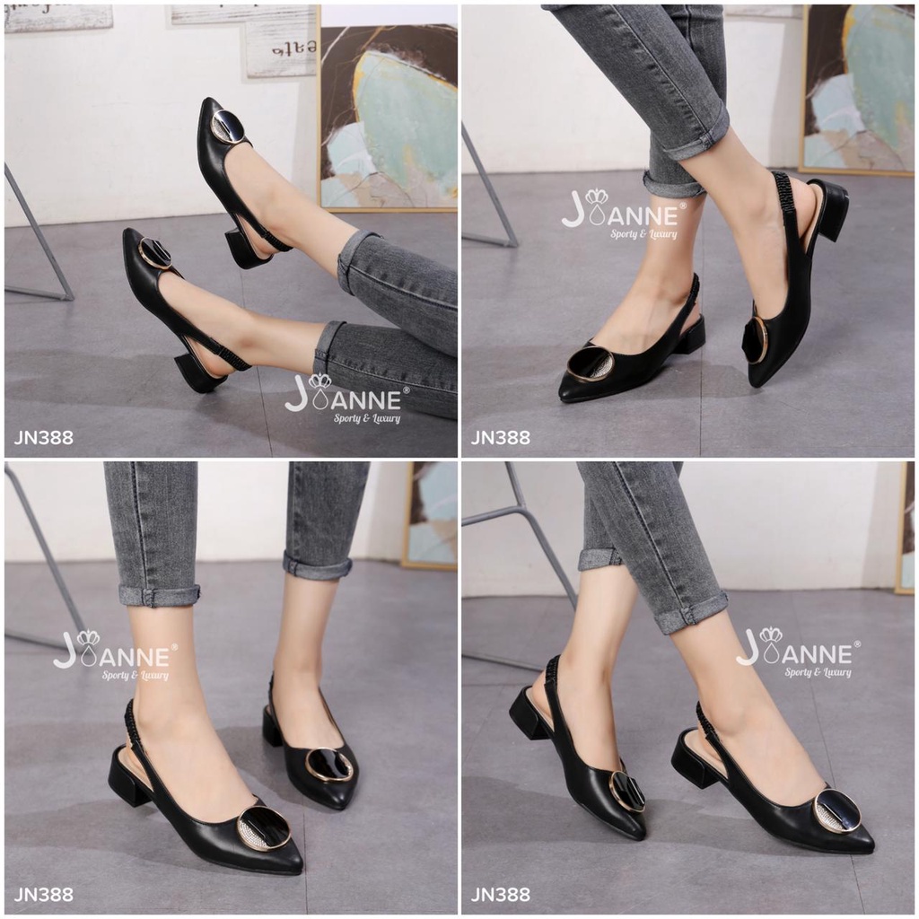 JOANNE Heels Platform Slingback Shoes #JN388 ORIGINAL