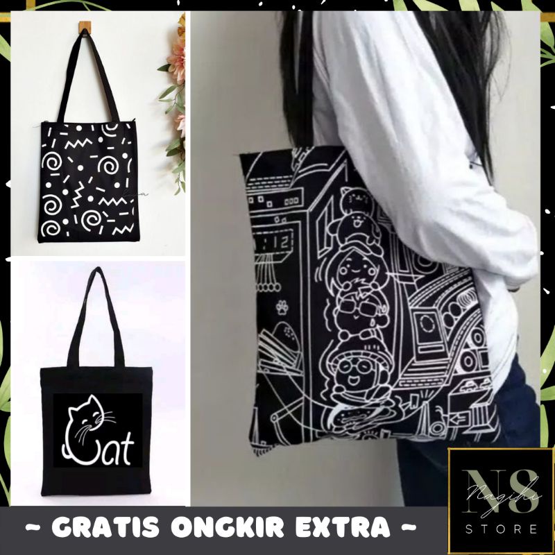 ✨NAGIHI✨ Totebag / Totebag Korea / Tas Tote Wanita/ TAS KOREA