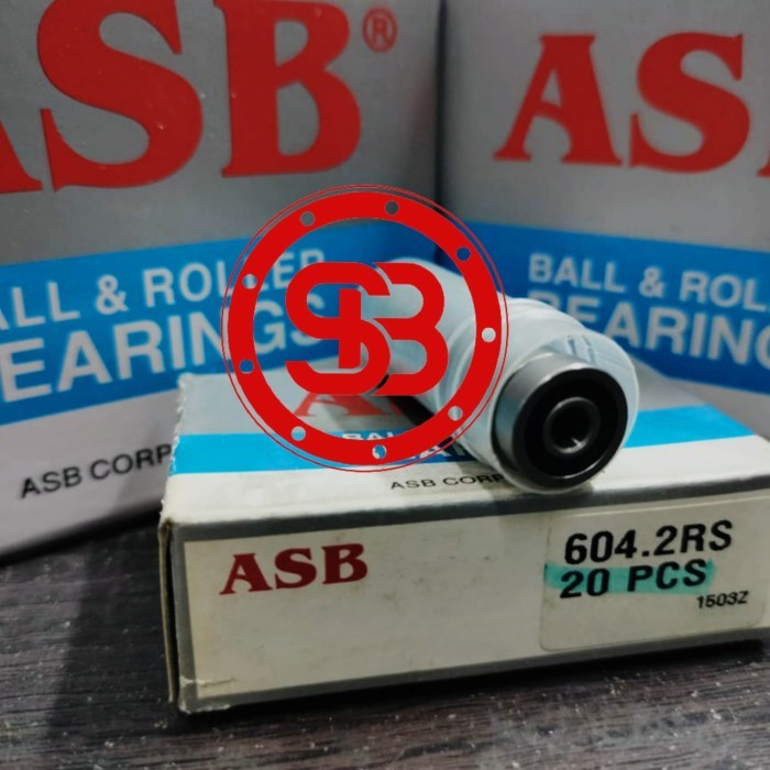 Bearing / Laker / Laher 604 2RS ASB