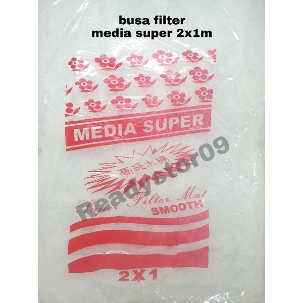 Busa kapas filter media super 2 × 1 meter