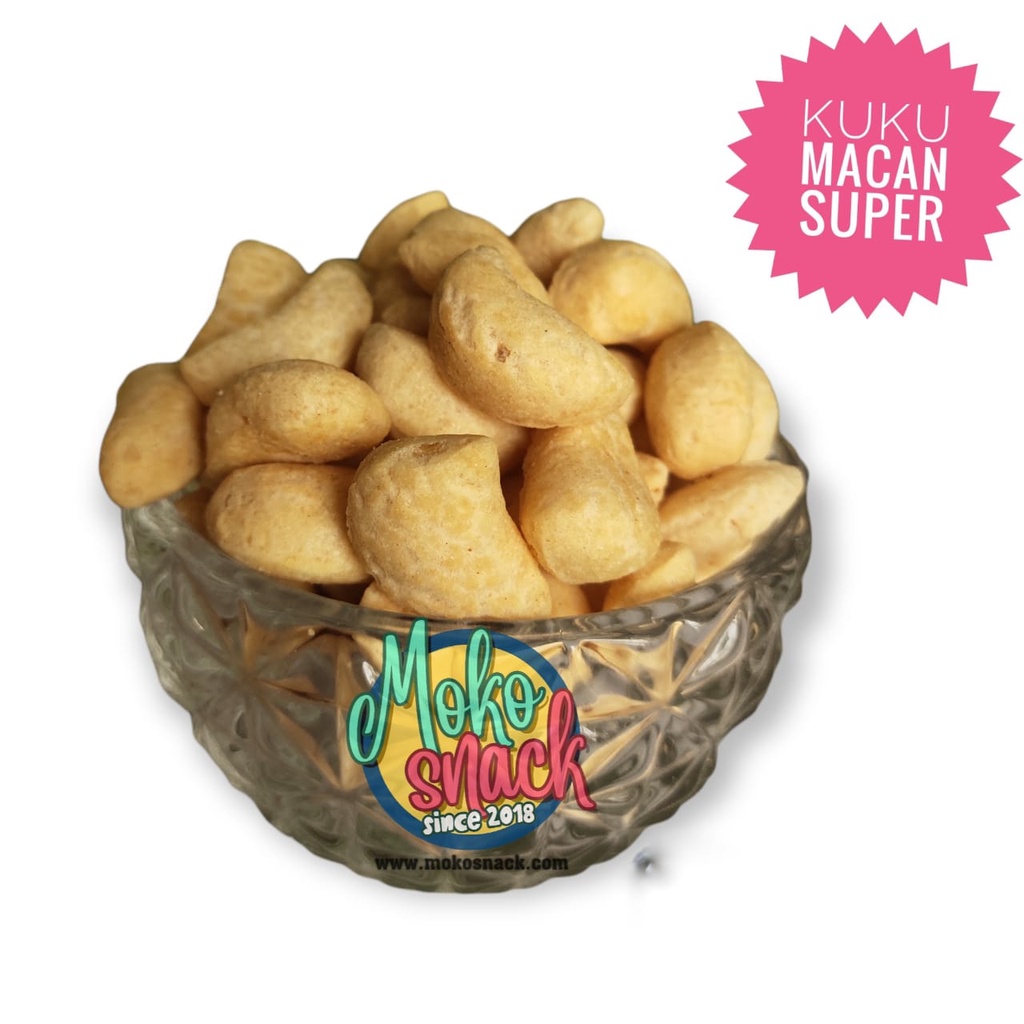 

Snack Camilan Kuku (macan) 250 gr