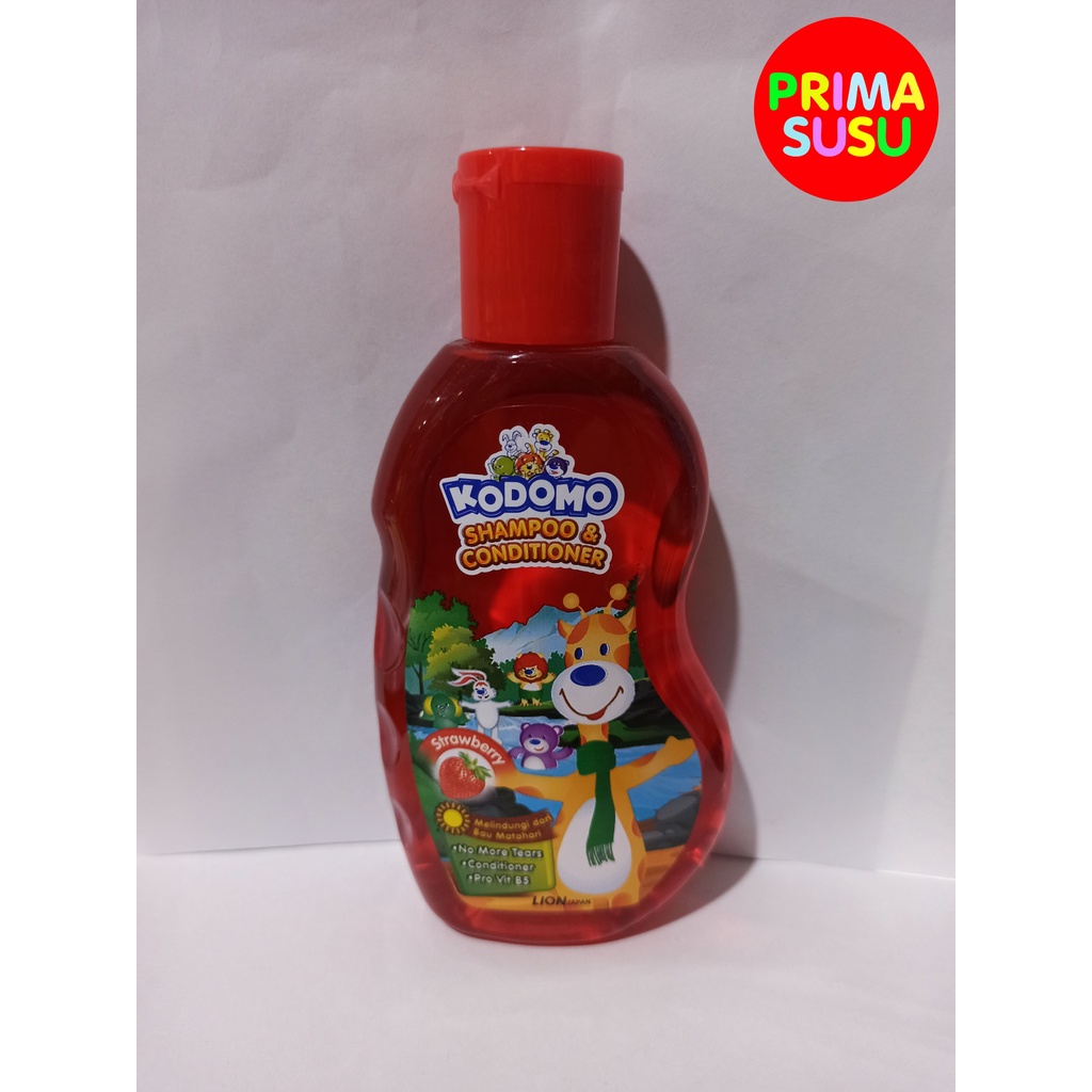 Kodomo Shampoo &amp; Conditioner Strawberry 200 ML