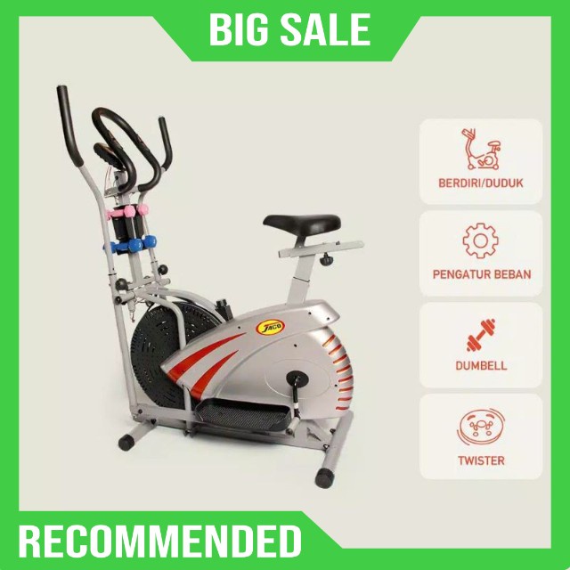 Jaco Eliptical bike sepedah setatis