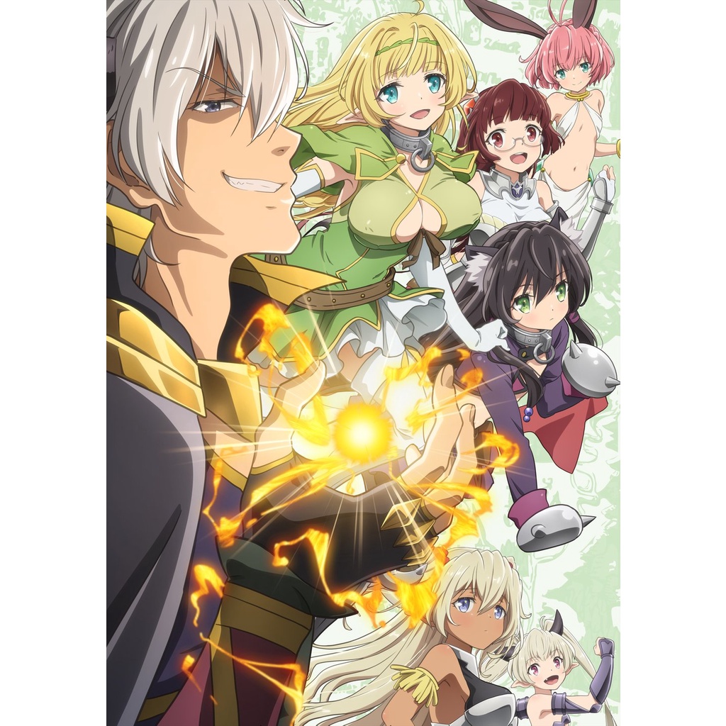 Dvd Anime Isekai Maou to Shoukan Shoujo no Dorei Majutsu season 1-2