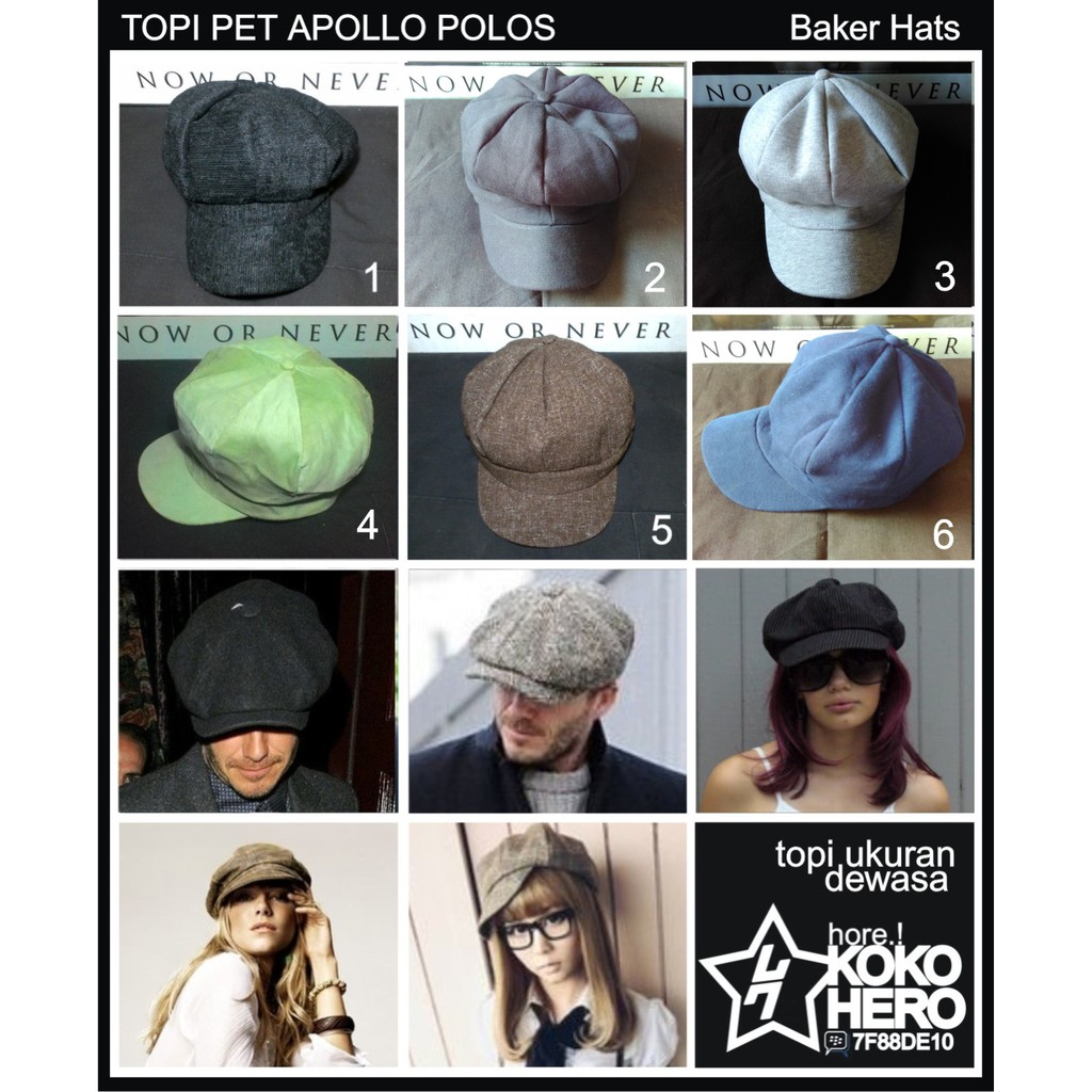 jual newsboy cap