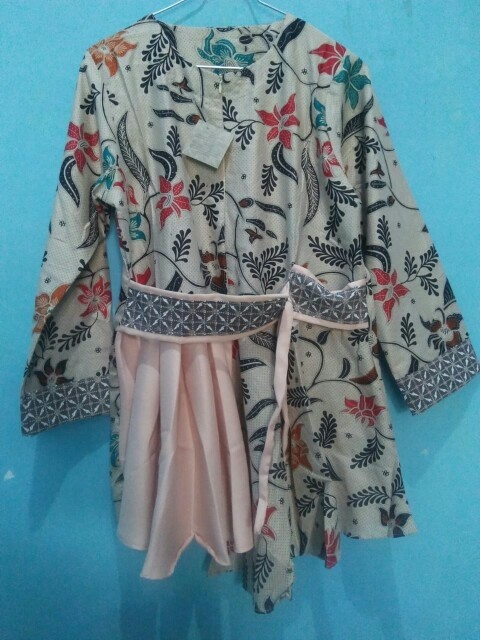 M-l-xl-xxl Baju Batik Wanita Shibori Asj Sa Hrb026 Atasan Blouse Batik Wanita Asli Pekalongan