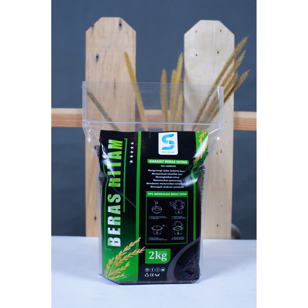 

BERAS HITAM PREMIUM (ASLI JAMPANG, SUKABUMI)