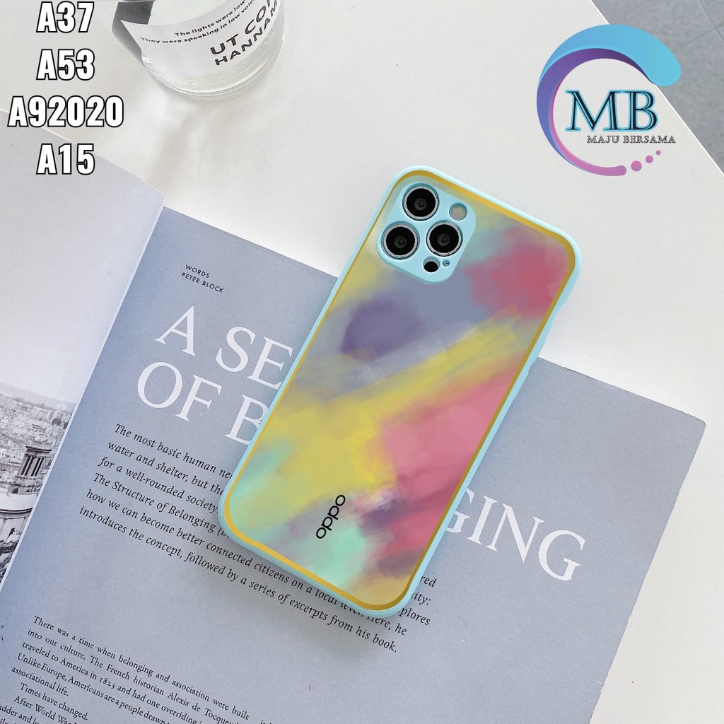 SS044 SOFTCASE RAINBOW OPPO A15 A37 Neo 9 A9 A5 A52 A92 A53 A33 A54 A16 A31 A8 A1K 2020 MB2241