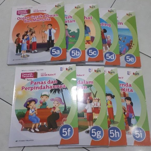 

[BACA DESKRIPSI] Tematik terpadu Erlangga SD/MI Kelas V a,b,c,d,e,f,g,h,i