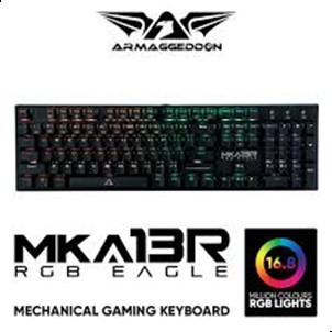 Armaggeddon MKA-13R RGB Eagle Mechanical Keyboard Blue Switches