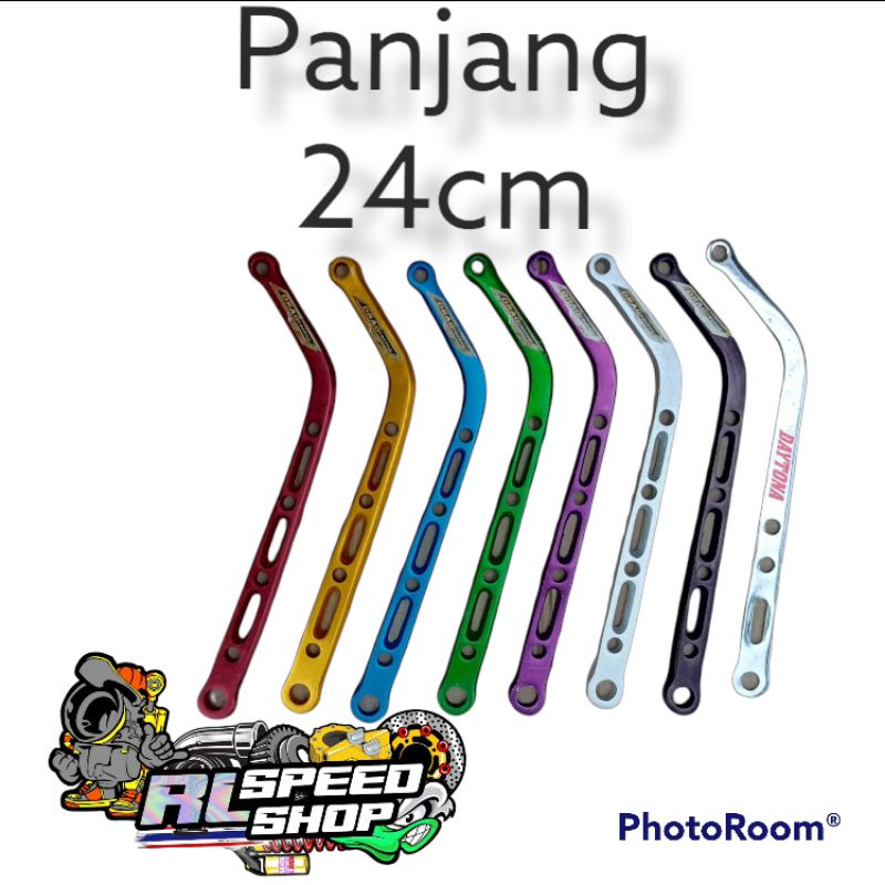 Breket pangkon gantung L knalpot universal 24cm