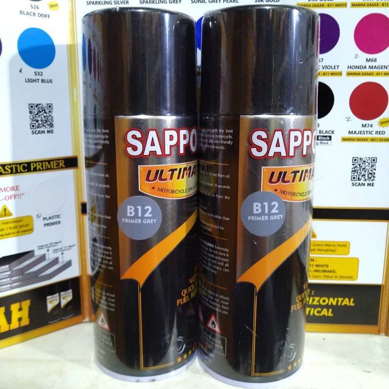 Sapporo Ultimate B12 Primer Grey