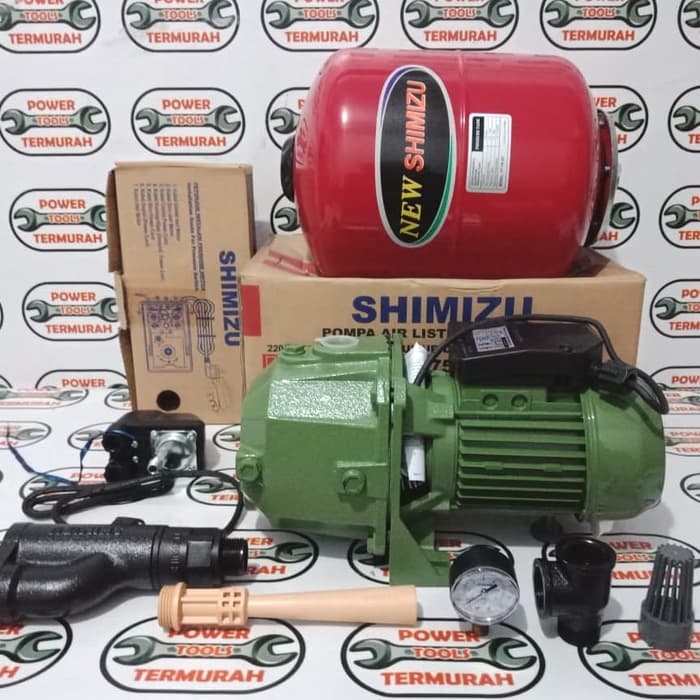 Pompa Air Jet SHIMIZU PC-375 BIT 40 Meter Sumur Dalam Bor PC 375 Mks